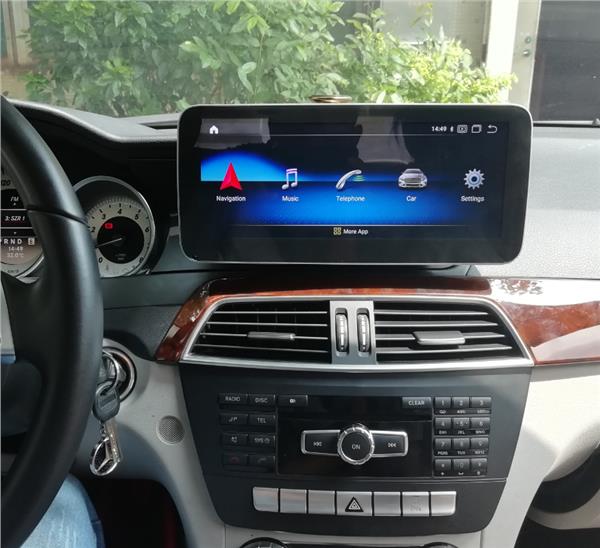 Benz C-Class W204 2011-2014 ANDROİD CARPLAY ANDROİD DVD USB BLUETOOTH HD KAMERA HEDİYE